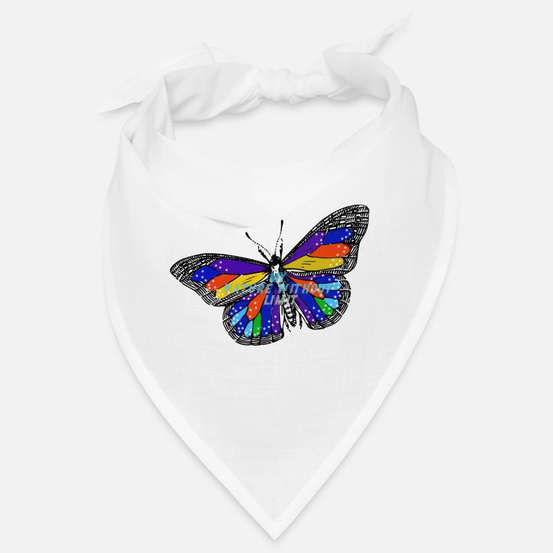 Einzigartiger Schmetterling Bandana