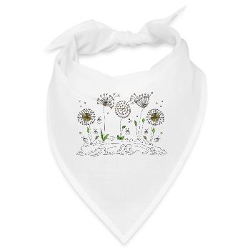 Löwenzahn - Bandana - Weiß - Vorne
