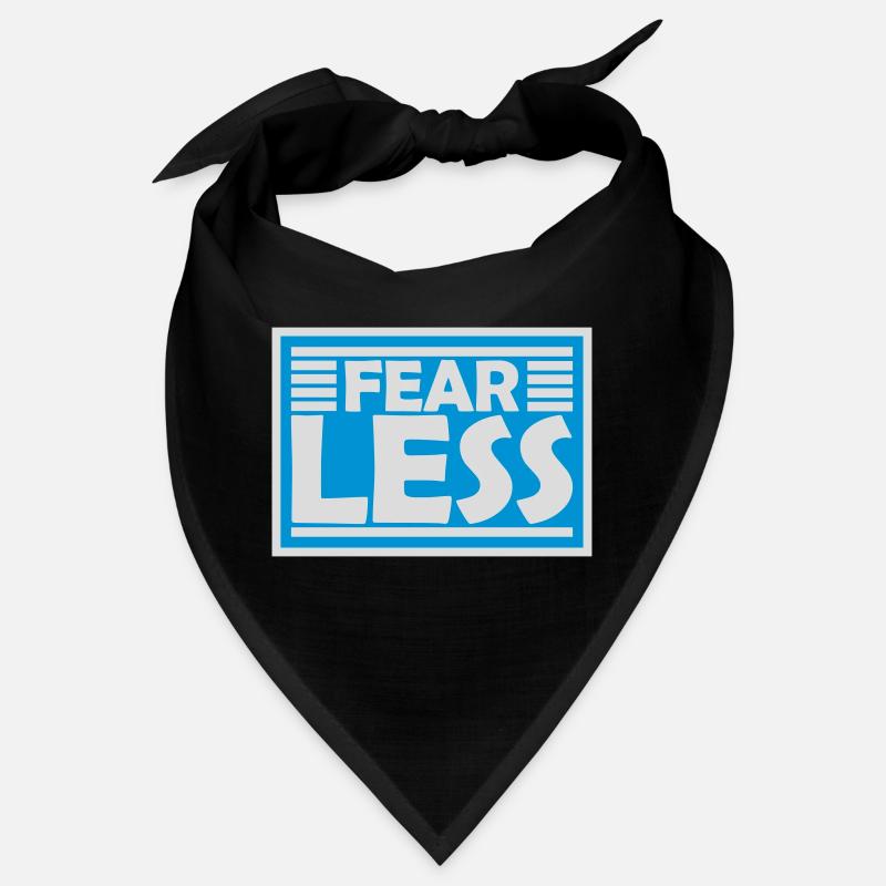 fearless Text Zitat Design Bandana