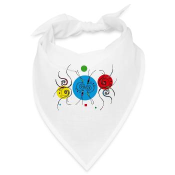Astraler Tanz - Bandana - Weiß - Vorne