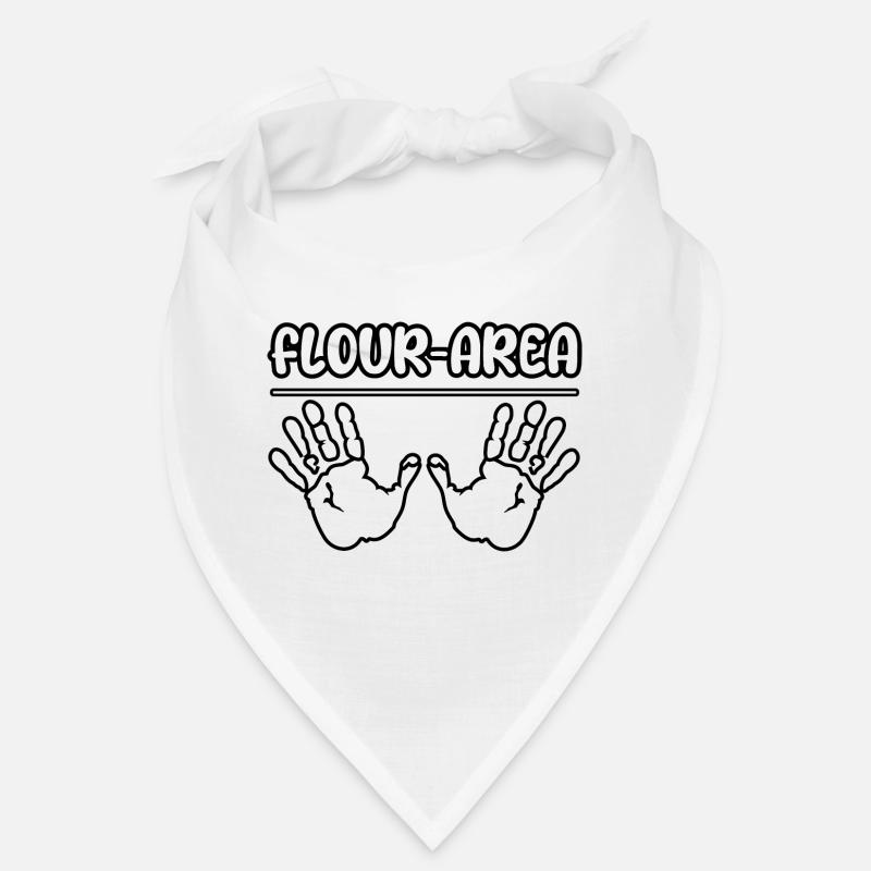 Zone farine de biscuits au chocolat de Noël Bandana