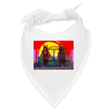Industriekultur des Ruhrgebiets, Stahlwerk - Bandana - Weiß - Vorne