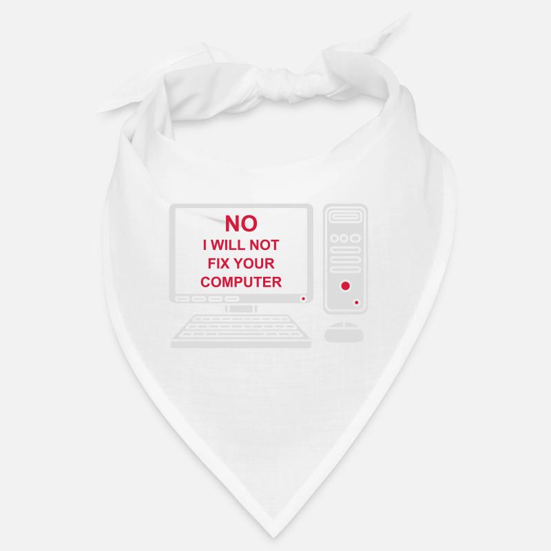 not fix your computer Bandana