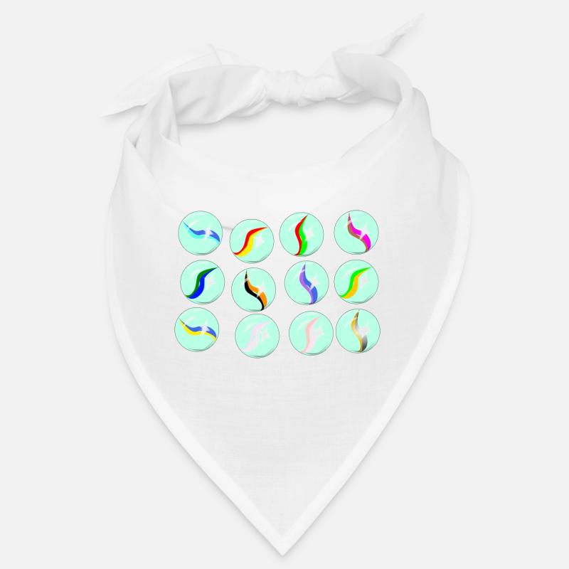 Sammlung Glasmarmor Bandana
