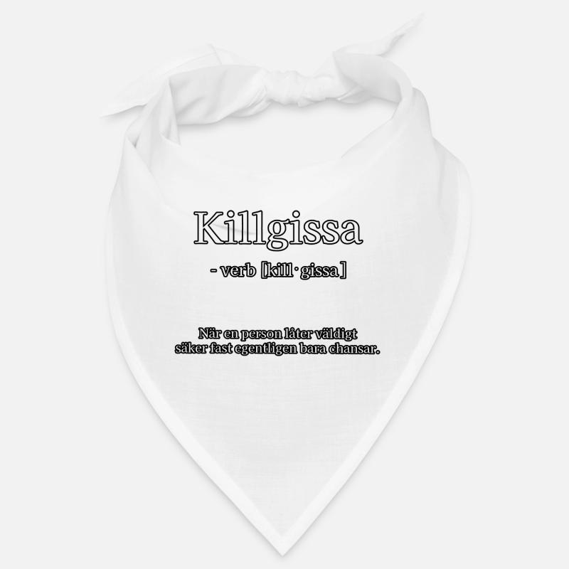 Killgissa - white Bandana