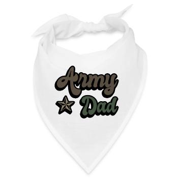 Armee Vater - Bandana - Weiß - Vorne