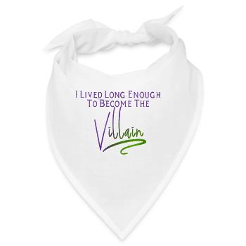 Villain (in hell) - Bandana - Weiß - Vorne