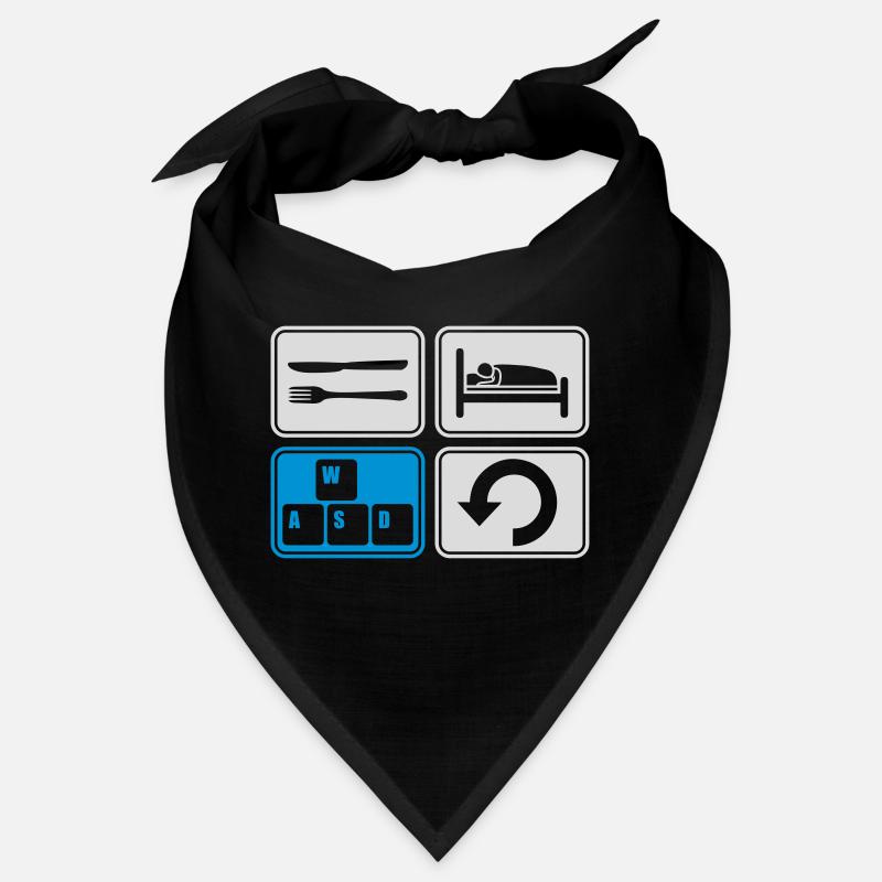 Gaming daily repeat computer Bandana