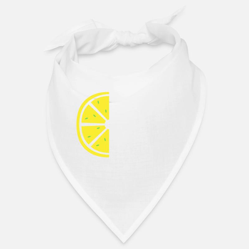 Easy Peasy Lemon Squeezy - Bandana - blanc