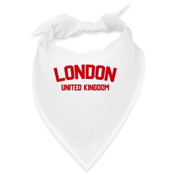 London Vereinigtes Königreich - Bandana - Weiß - Vorne