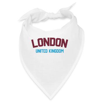 London Vereinigtes Königreich - Bandana - Weiß - Vorne