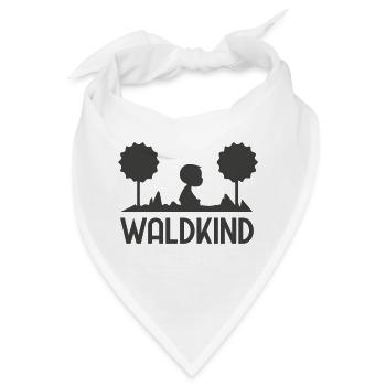 Waldkind - Bandana - Weiß - Vorne