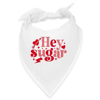 Hey Sugar - Bandana - Weiß - Vorne