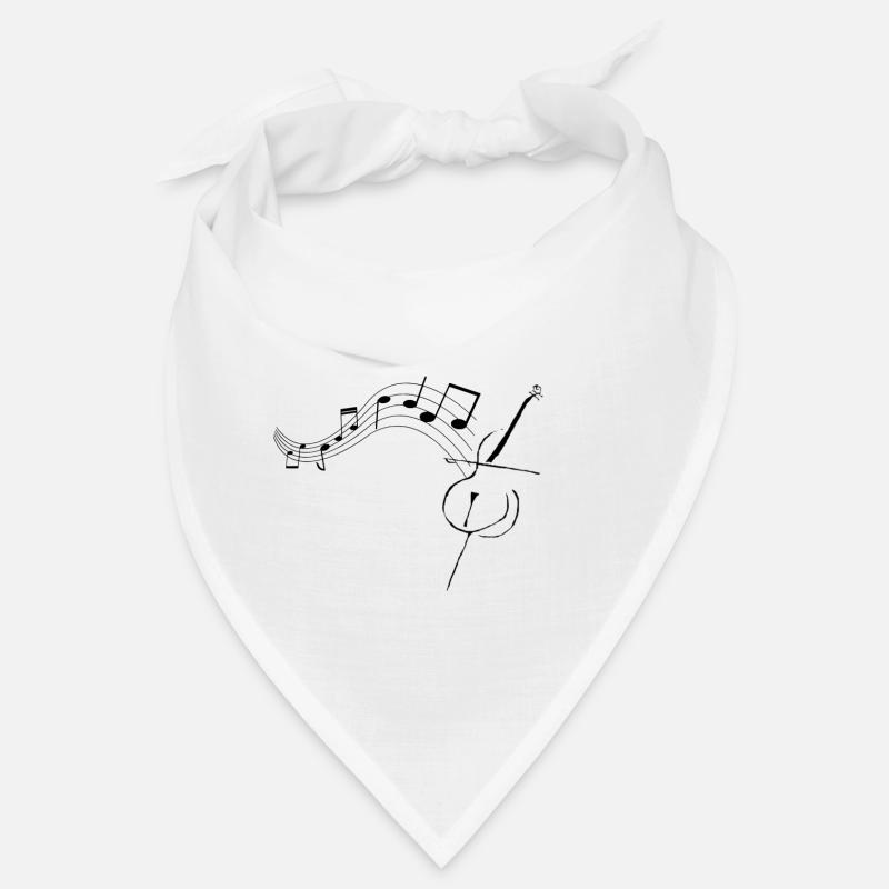 Cello with notes1 Bandana