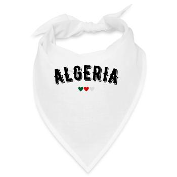 Algerien - Bandana - Weiß - Vorne
