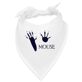 DOG CAT PET Mouse - Bandana - Weiß - Vorne