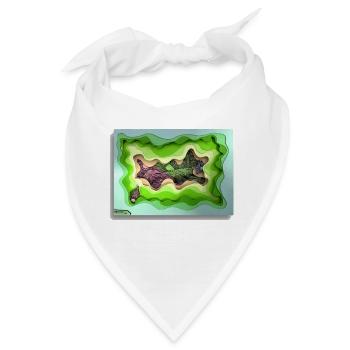 Wonderland - Bandana - Weiß - Vorne