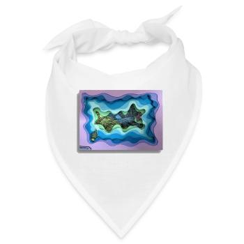 Wonderland - Bandana - Weiß - Vorne