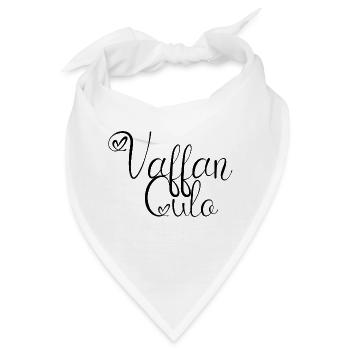 Vaffan Schwarz - Bandana - Weiß - Vorne