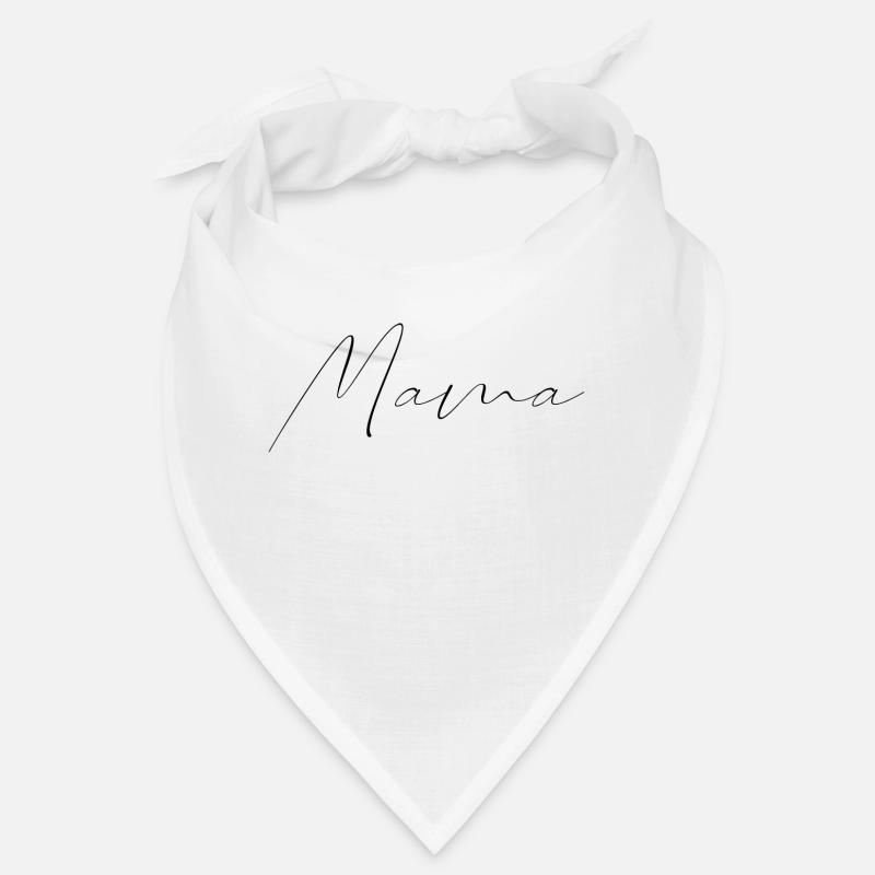 Mama Lettering black Muttertag Mutter Bandana