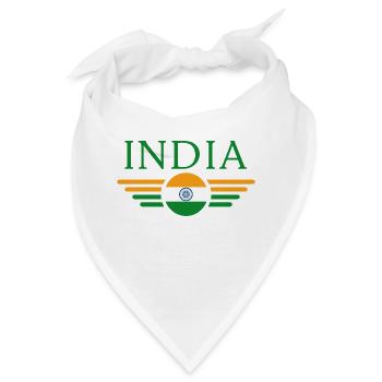 Indien - Bandana - Weiß - Vorne