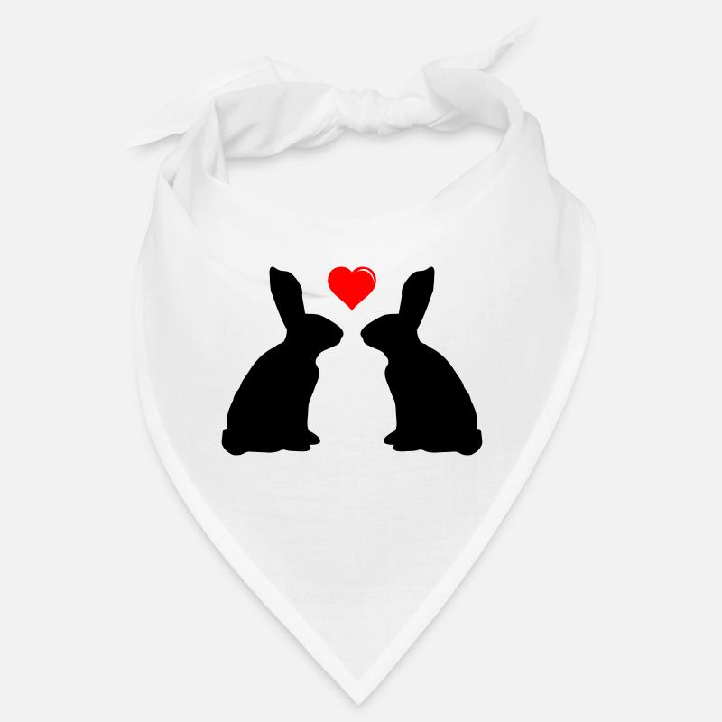 Amour des lapins Bandana