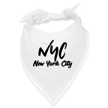 New York City - Bandana - Weiß - Vorne