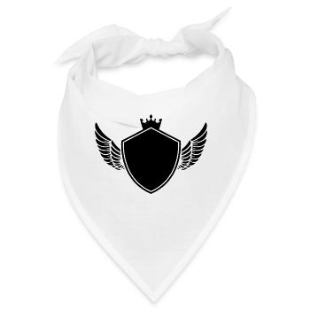 Wappen symbol - Bandana - Weiß - Vorne