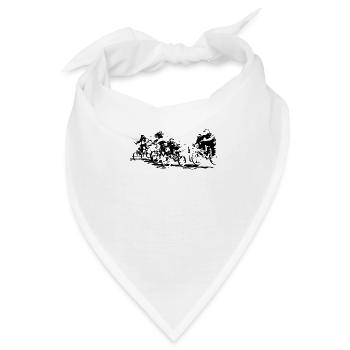 BMX (BMK) - Bandana - Weiß - Vorne