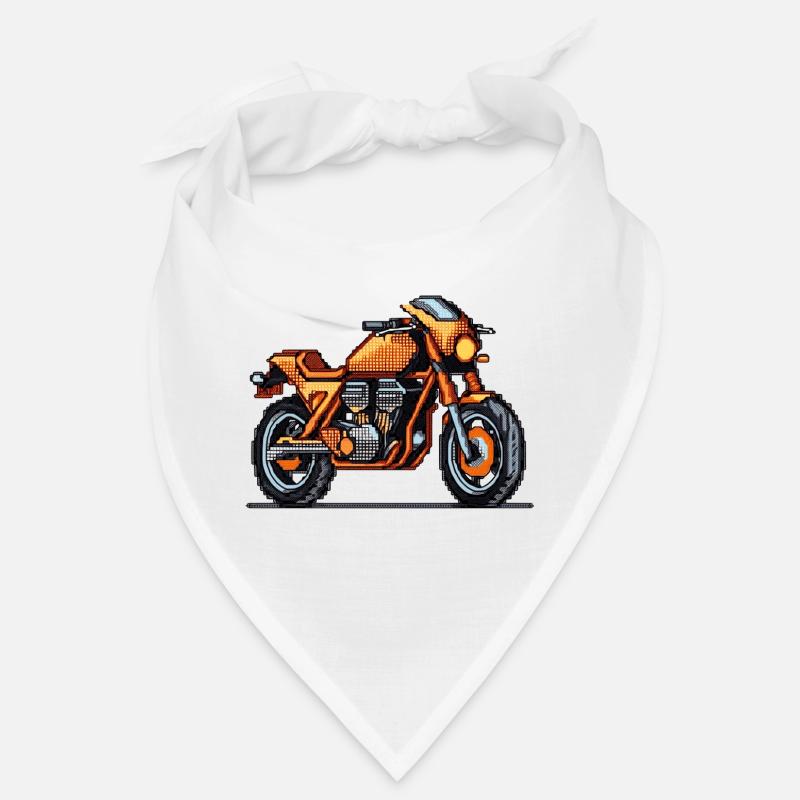 Motorcycle as racing machine in 16-bit Bandana