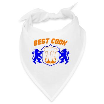 best cook - Bandana - Weiß - Vorne