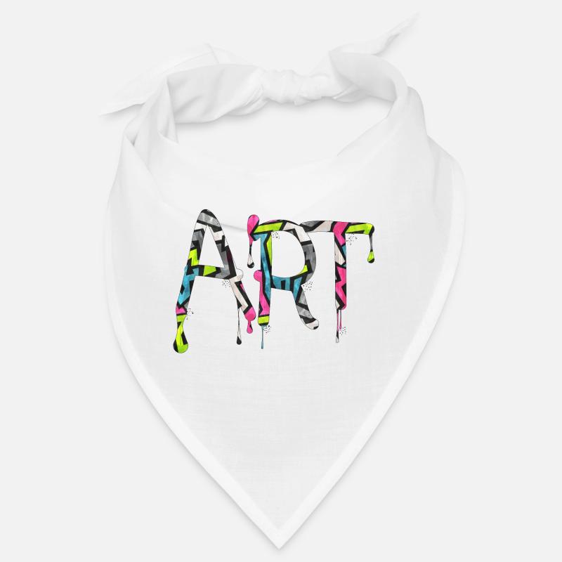 Graffiti style Splash hip hop couleurs peintre couleur Bandana