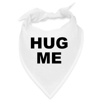 HUG ME - Bandana - Weiß - Vorne