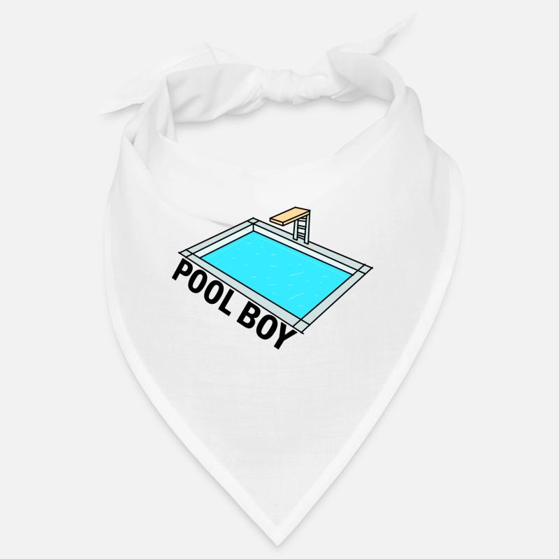 Pool Boy - Pool Junge - Design Bandana