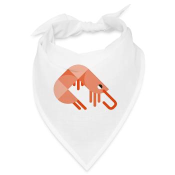 Meerestiere - Bandana - Weiß - Vorne
