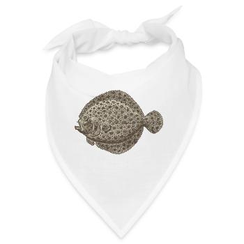 Meerestiere - Bandana - Weiß - Vorne