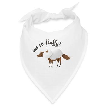 Wildtiere - Bandana - Weiß - Vorne