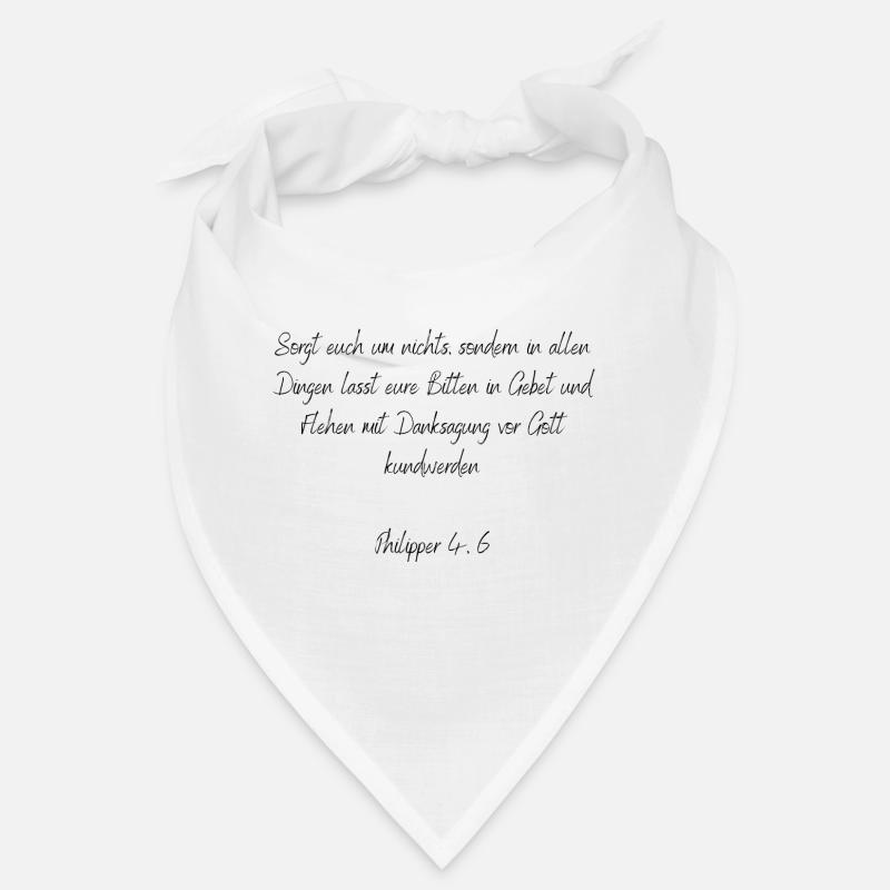 Bibelvers - Philipper 4:6 Bandana