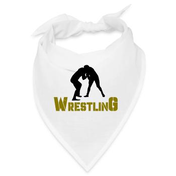 wrestling - Bandana - Weiß - Vorne