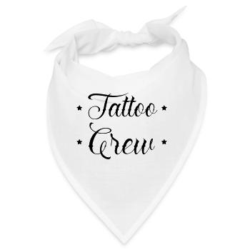 tattoo crew - Bandana - Weiß - Vorne