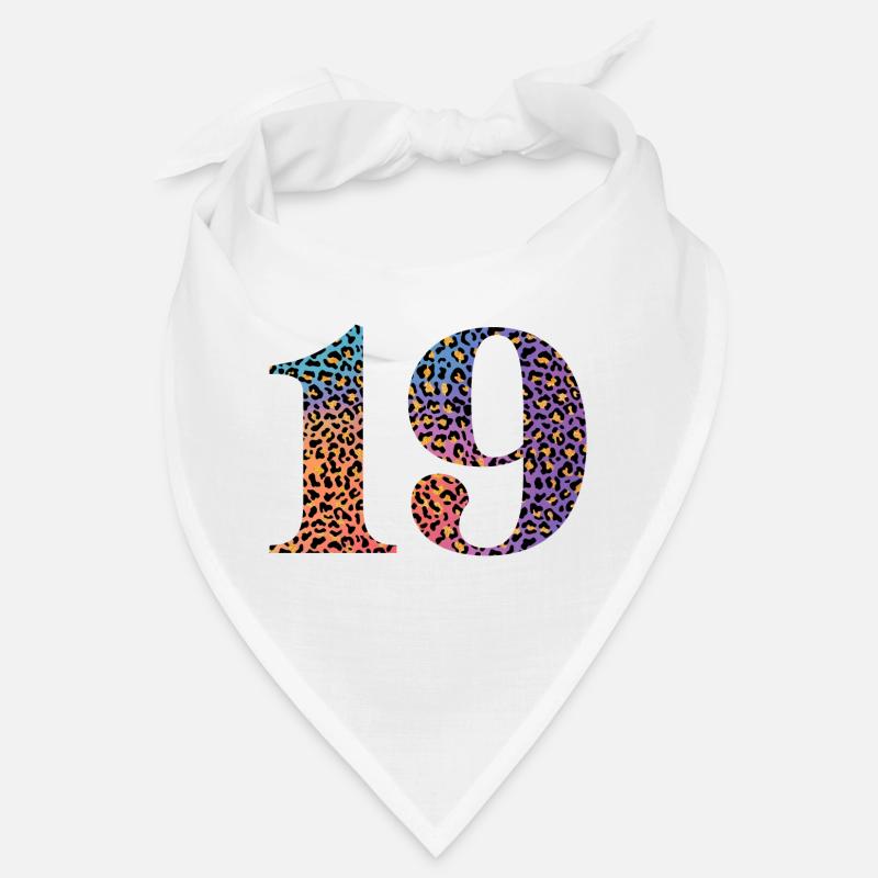 19. Geburtstag Leopard Bandana