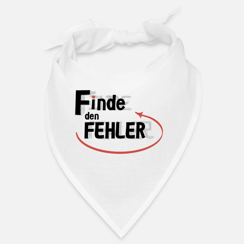 Finde den Fehler Bandana
