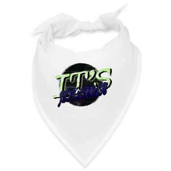 conspiracy bday spaceship gift present idea - Bandana - Weiß - Vorne