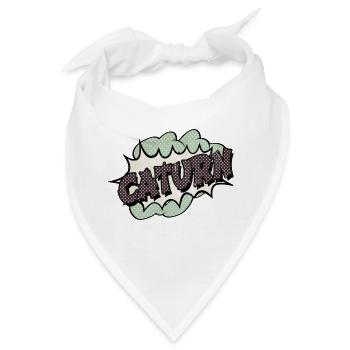 physics happy earth astronomy humor art - Bandana - Weiß - Vorne