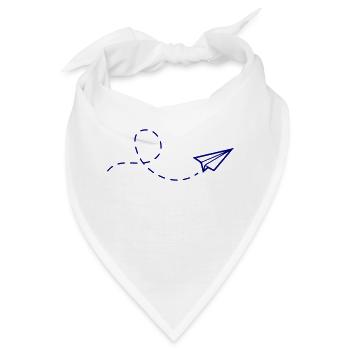 papierflieger - Bandana - Weiß - Vorne