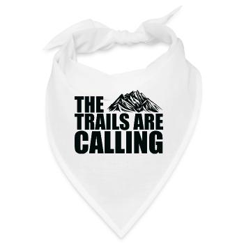 Trail Run Ultra Trail Running Berg Trekking Laufen - Bandana - Weiß - Vorne