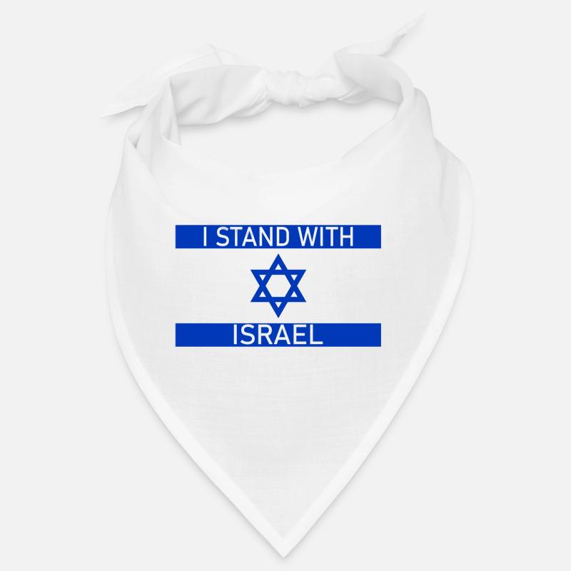 I STAND WITH - Bandana - white
