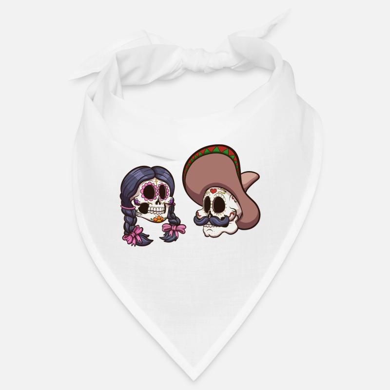 Mexikanische Schädel Bandana