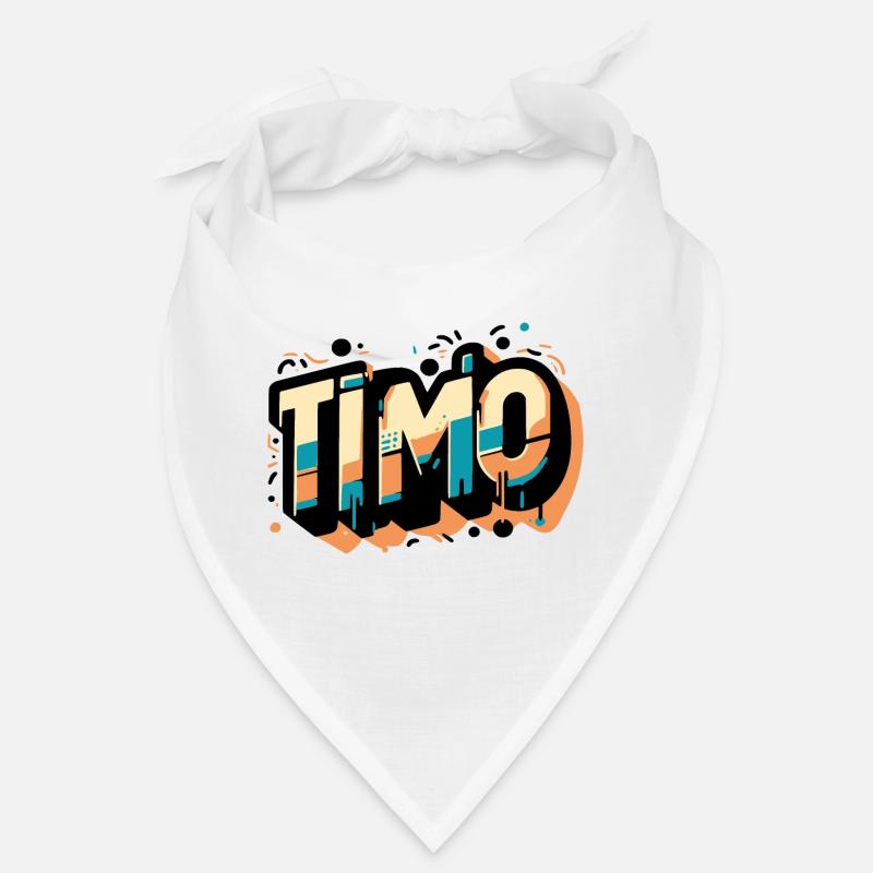 Timo Name Graffiti Bandana