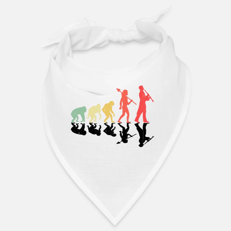 Oboenspieler Oboe Evolution Marching Band Instrumen Bandana